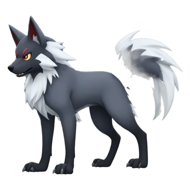 Zoroark-Mightyena full body sticker
