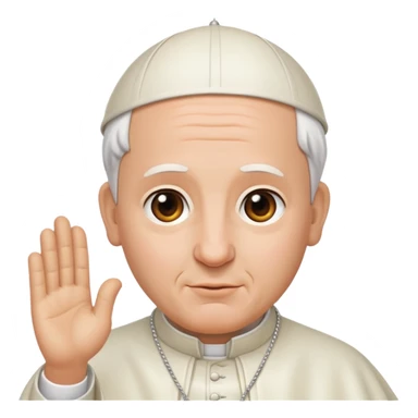 Pope sticker