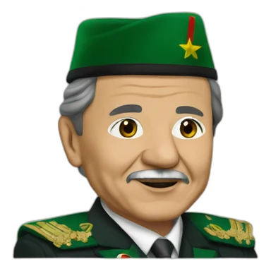 Bouteflika sticker