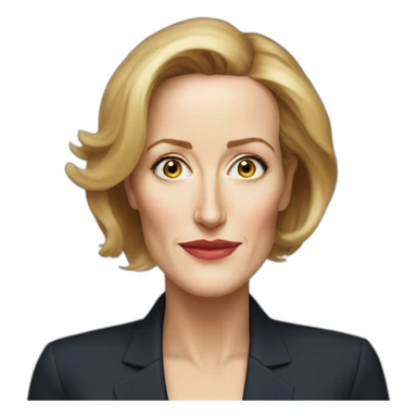 Gillian Anderson sticker
