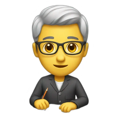 tutor is the main character sticker