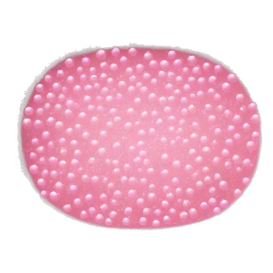 Bath tub filled with pink bubbles sticker