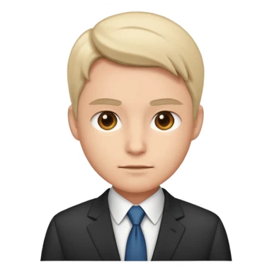 Business suit sticker