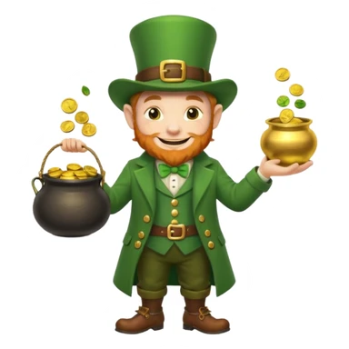 Leprechaun sticker