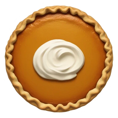 Pumpkin pie sticker