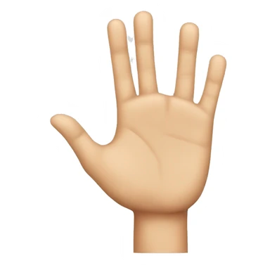 Cracking fingers sticker