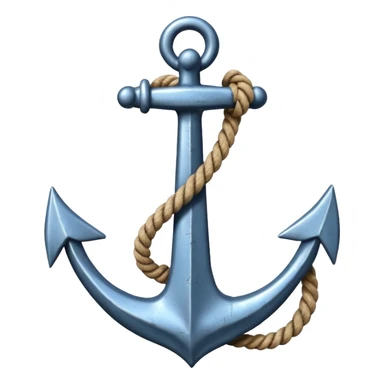 Je veux un emoji encre dans ce style là : ⚓ je veux qu’il représente sentimental par un noeud : 🪢 sticker