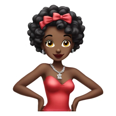 Betty boop sticker