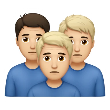 3 sleepless guys sticker
