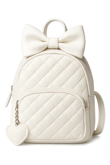 white  girly object, remove background  sticker