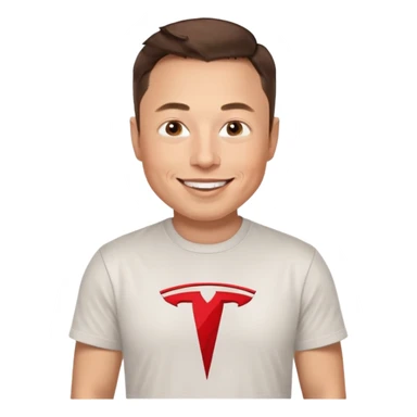 Elon Musk Tesla olsun sticker