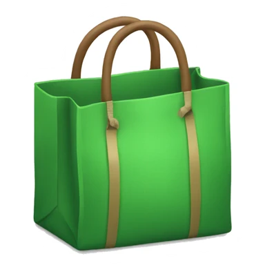 green bag sticker