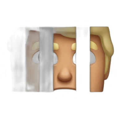 trump-in-jail-cell sticker