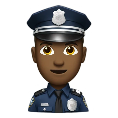 Police stronger sticker