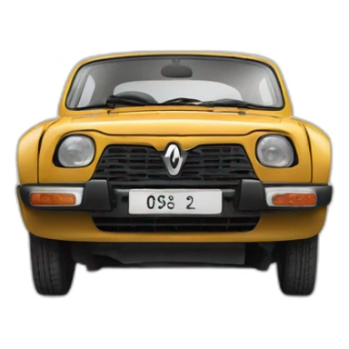 Renault étoile filante sticker