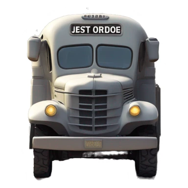 First order jet trooper’s 1949 dodge  power wagon bus  sticker