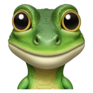 oscar oasis lizard sticker