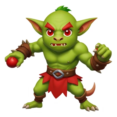 Moblin throwing Bokoblin sticker