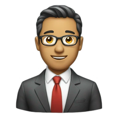 business person sticker