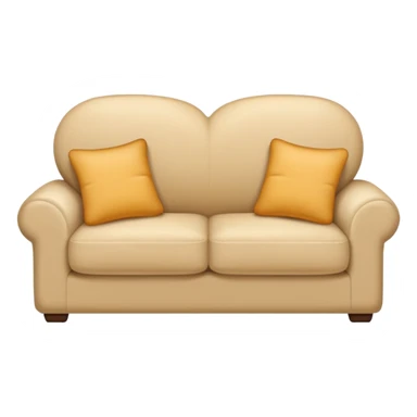 comfy couch sticker