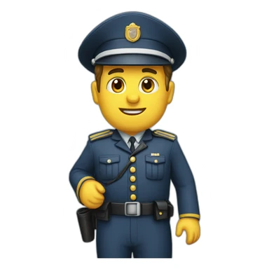 gendarme  sticker