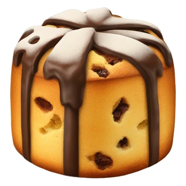 Panettone relleno de chocolate  sticker