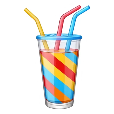soda straw sticker