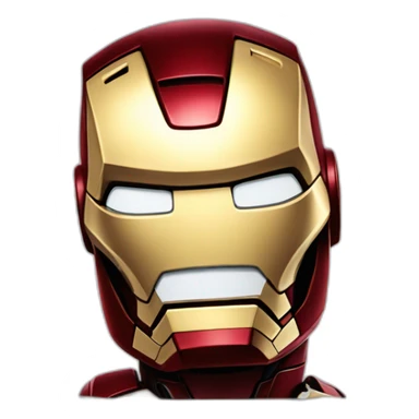iron man qui fait coucou sticker