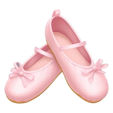 Baby pink Ballerina shoes  sticker