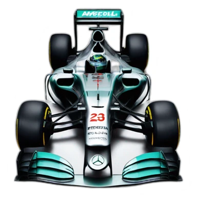 MercedesAMGPetronasFormula1cars sticker