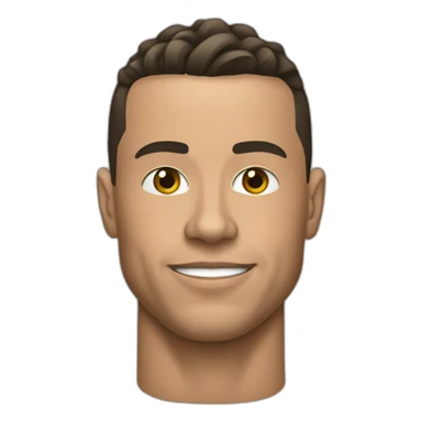 Ronaldo qui sure d un casier sticker