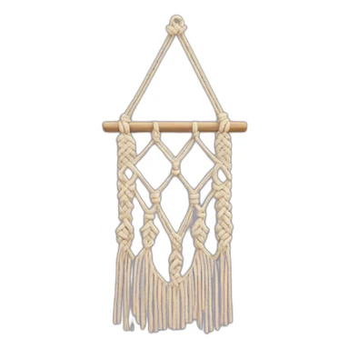macrame sticker