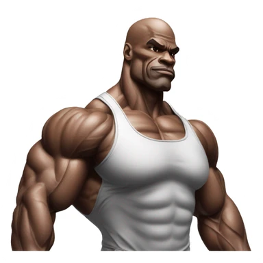 prime ronnie coleman most muscular pose sticker