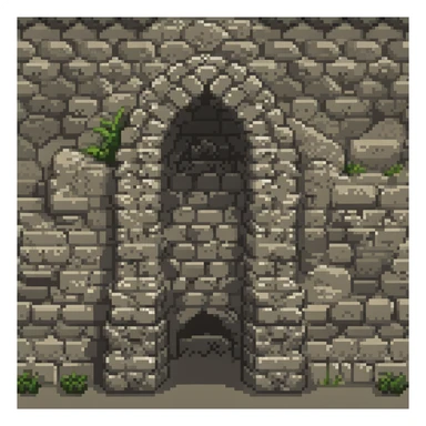 Big stone walls sticker
