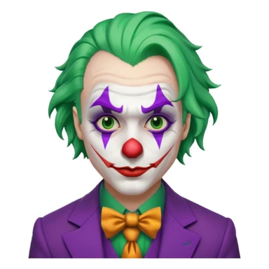 Joker Villain sticker