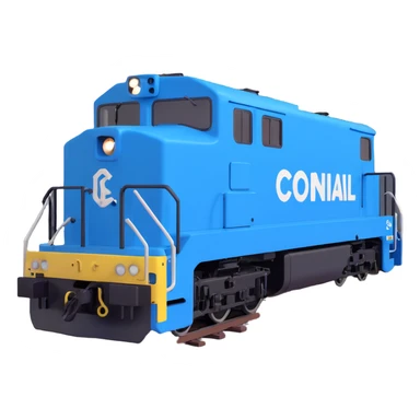 Conrail electric boxy locomotive sticker