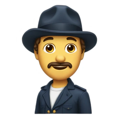 Charlie chapline sticker