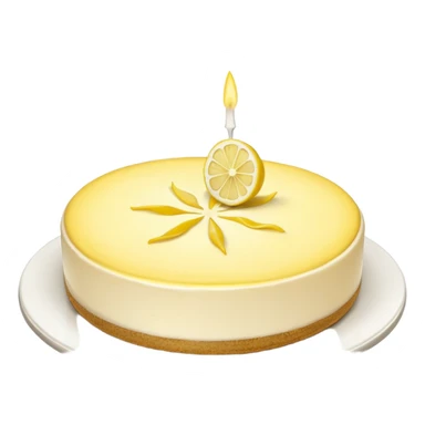 Vanilla / lemon cheesecake sticker