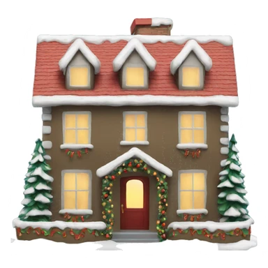 Christmas House  sticker