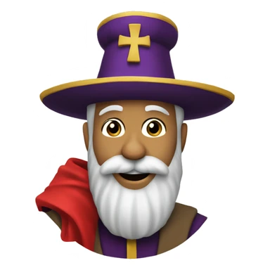 Sinterklaas with Piet sticker