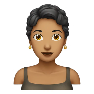 Mujer contenta sticker