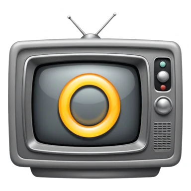 TV static in the Ring movie sticker