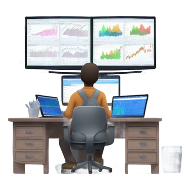 crypto trading sticker