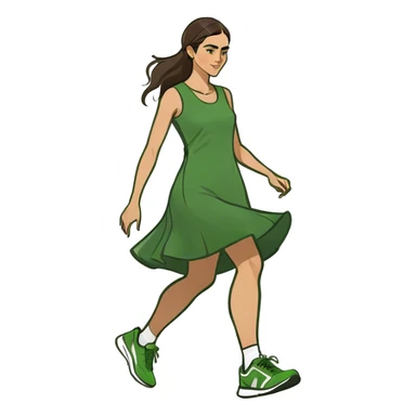 Novia corriendo sticker