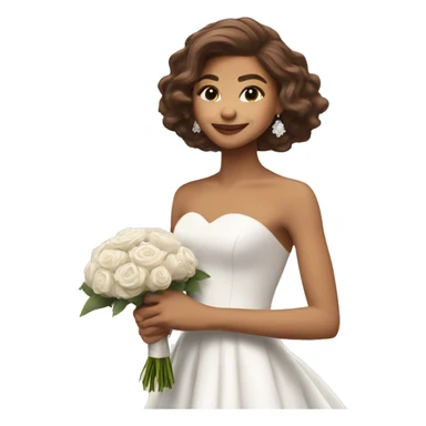 Zendaya in wedding sticker