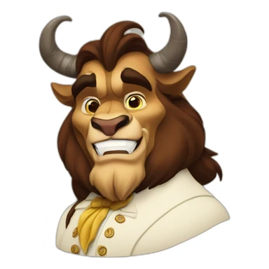 the Beast Disney beauty and the beast sticker