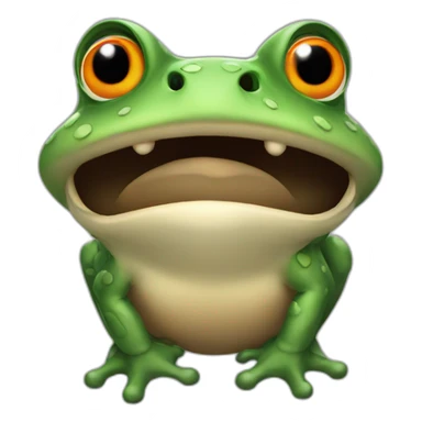 Toad logo for motorbike jacket sticker