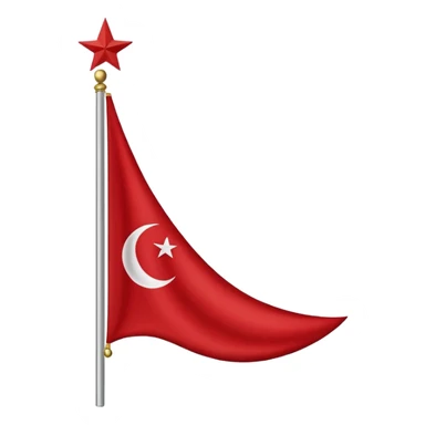Ottoman Empire The Flag sticker