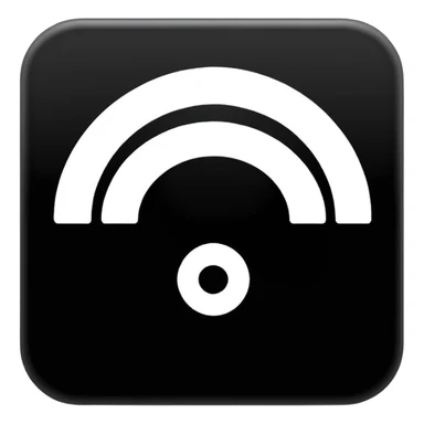 Minimalist “No Wi-Fi” icon sticker