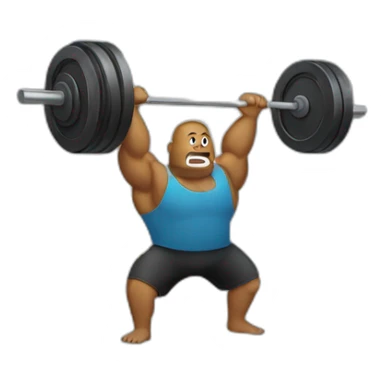 heavy lifting gym sticker